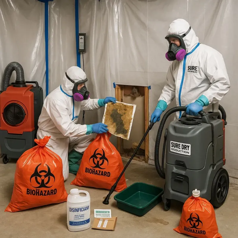 Contaminated Water Handling Protocols process in Olivette, MO