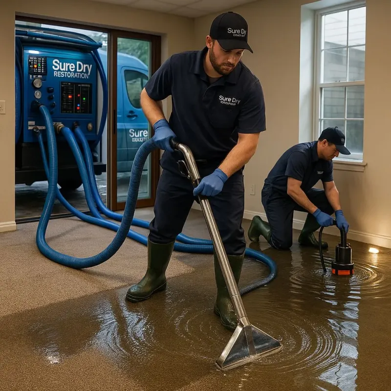Water Extraction and Removal process in Olivette, MO